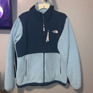 North Face Denali Jacket Women Large- Blue